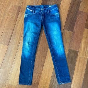 DIESEL Matic Slim-Tapered Low Rise Jeans, W27 L32